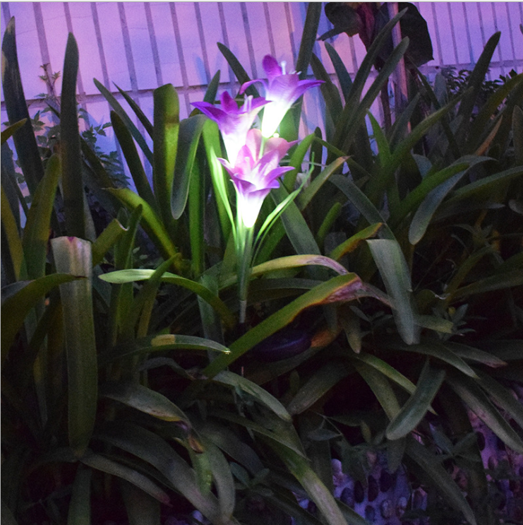 Solar Flower 7 LED Lights