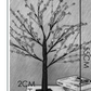 Red Luminous LED Tree
