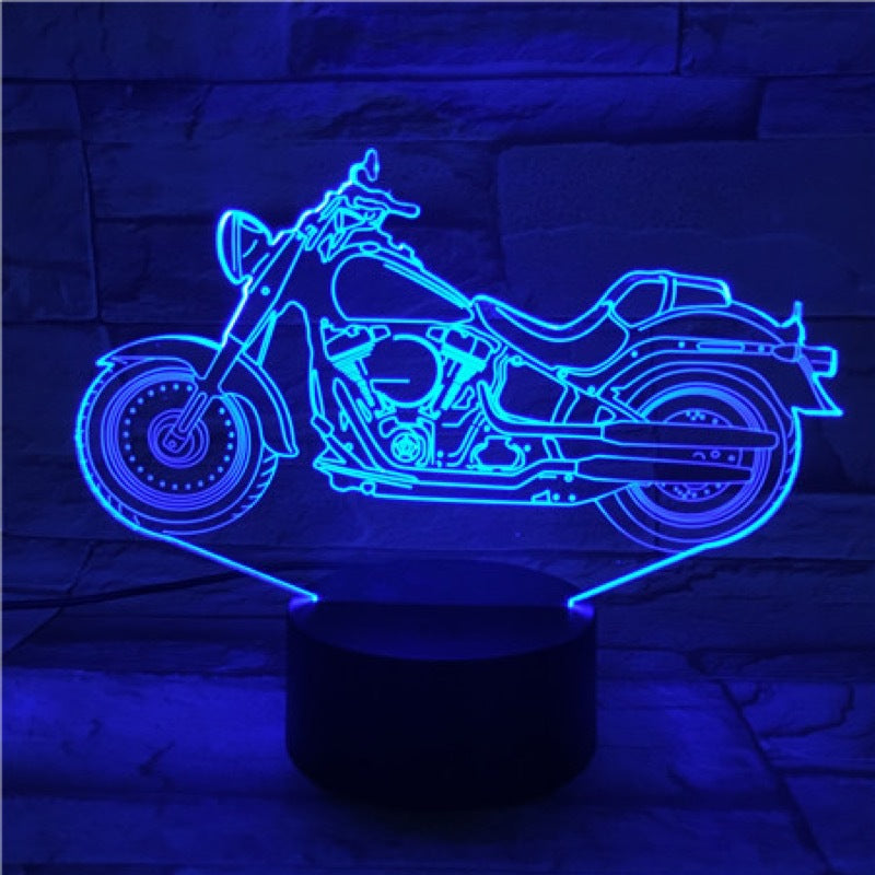 Motorcycle 3D light