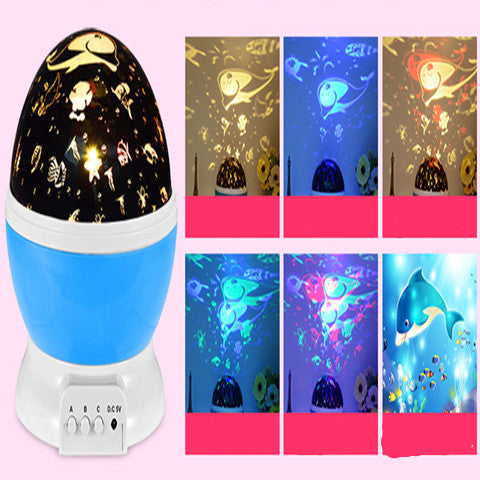 Rotating Starry Night LED Projector Light USB