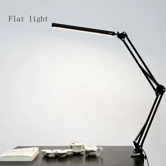 LED Folding Long Arm Eye Reading Table Lamp