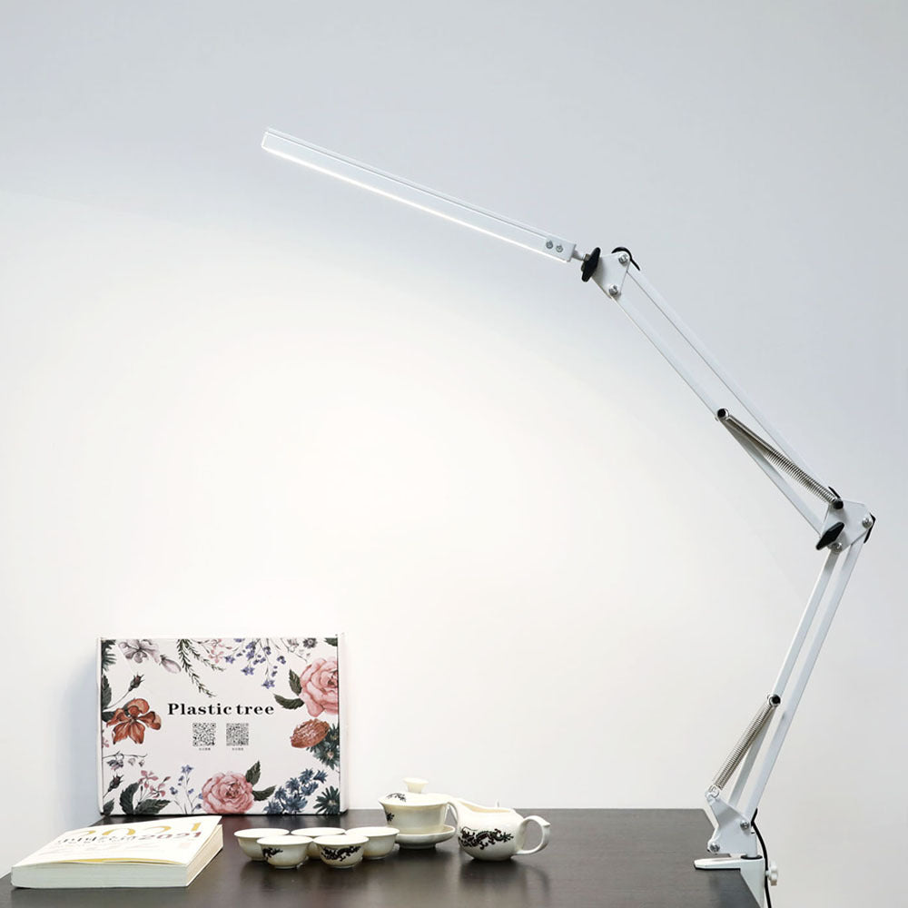 LED Folding Long Arm Eye Reading Table Lamp