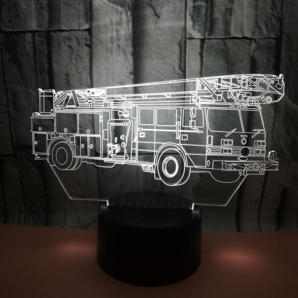 Fire truck 3D light