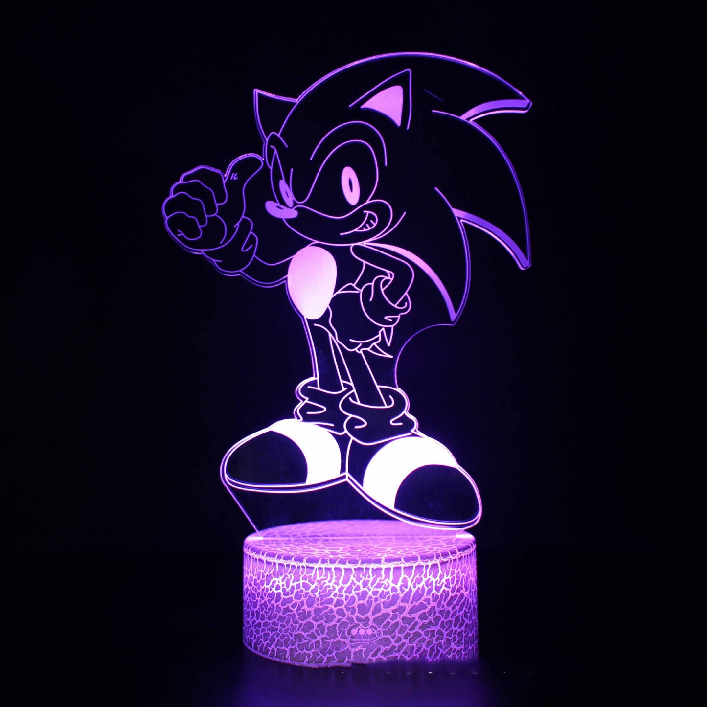 Hedgehog Boy 3D Light