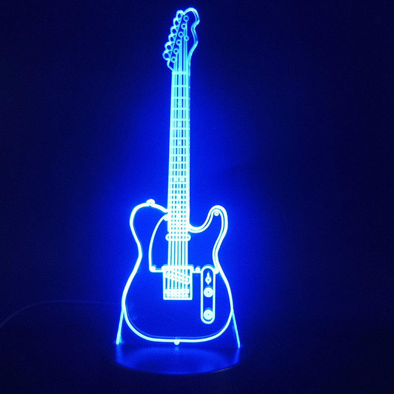 Guitar LED 3D Lights