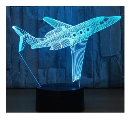 Air Plane 3D Illusion Light