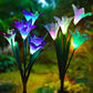 Solar Flower 7 LED Lights
