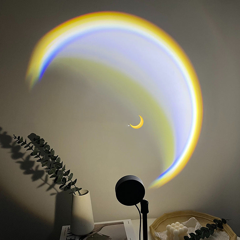 Crescent Moon LED Projection Light