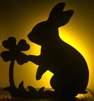 Smart Sound Motion Rabbit LED Soft Night