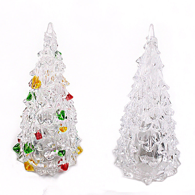 Crystal Effect Tone Changing LED Tree Light