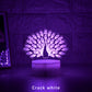 Peacock 3D LED Light