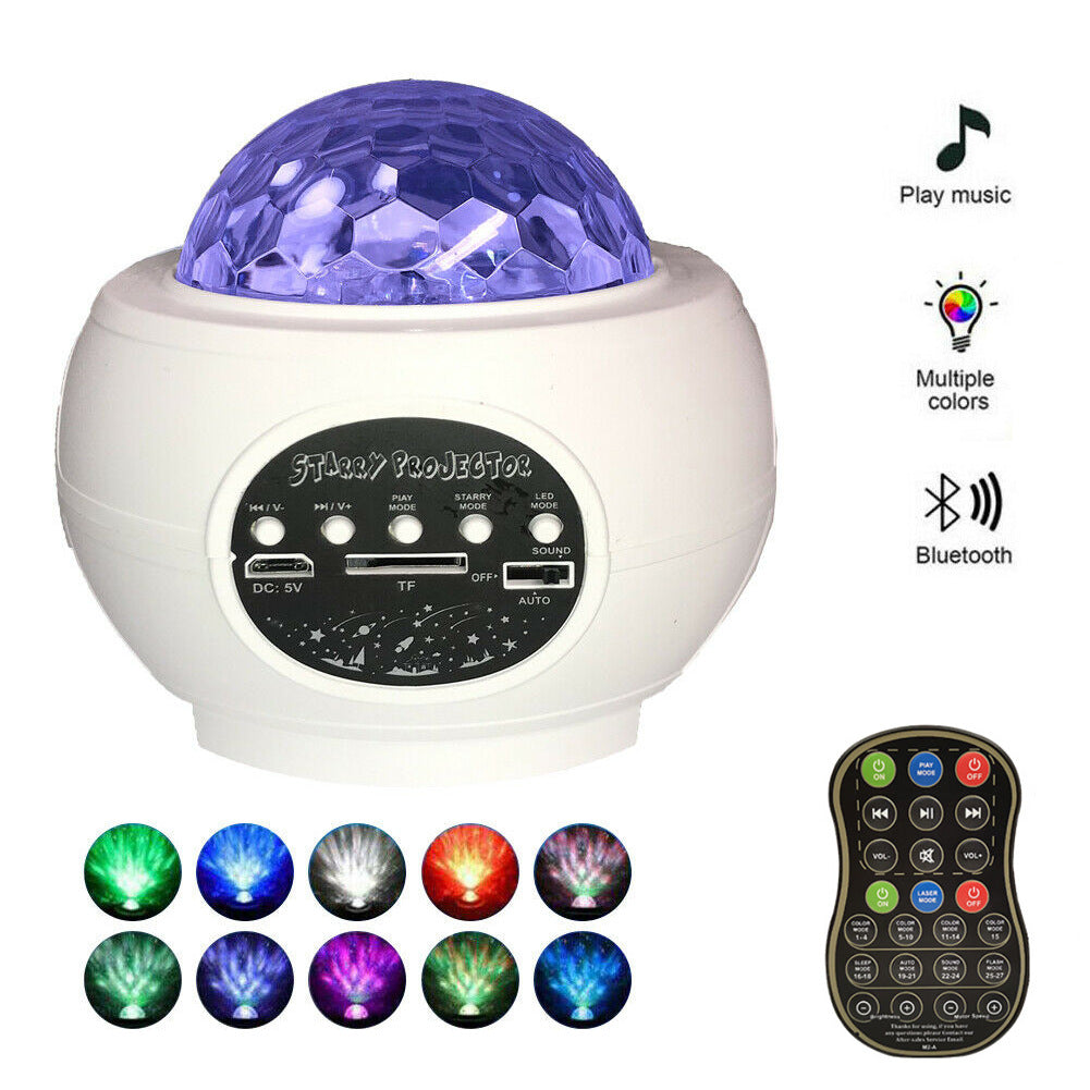 Ocean Wave Bluetooth Music Projection Light