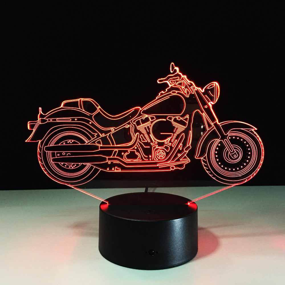 Motorcycle 3D light