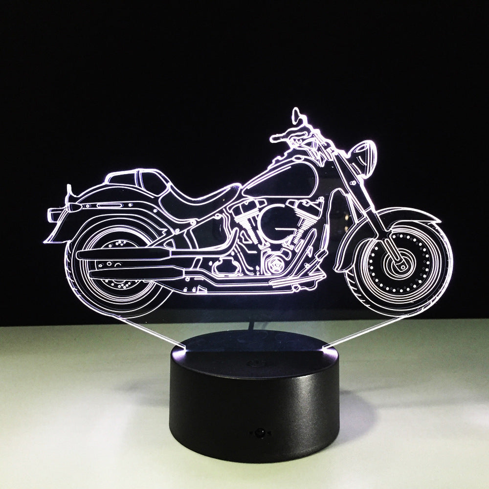 Motorcycle 3D light