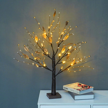 Gold Luminous LED Tree