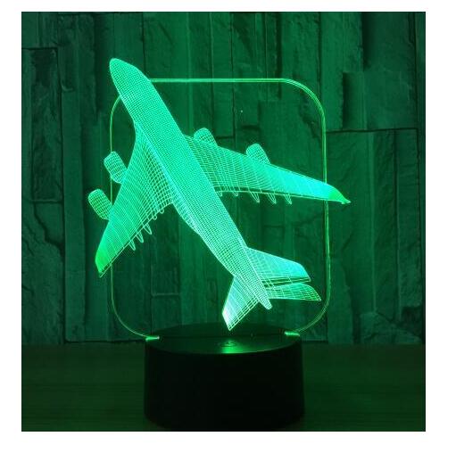 Air Plane 3D Illusion Light