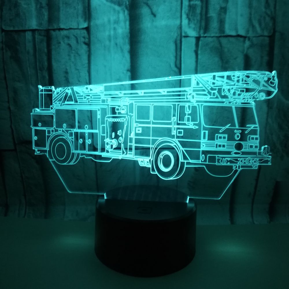 Fire truck 3D light