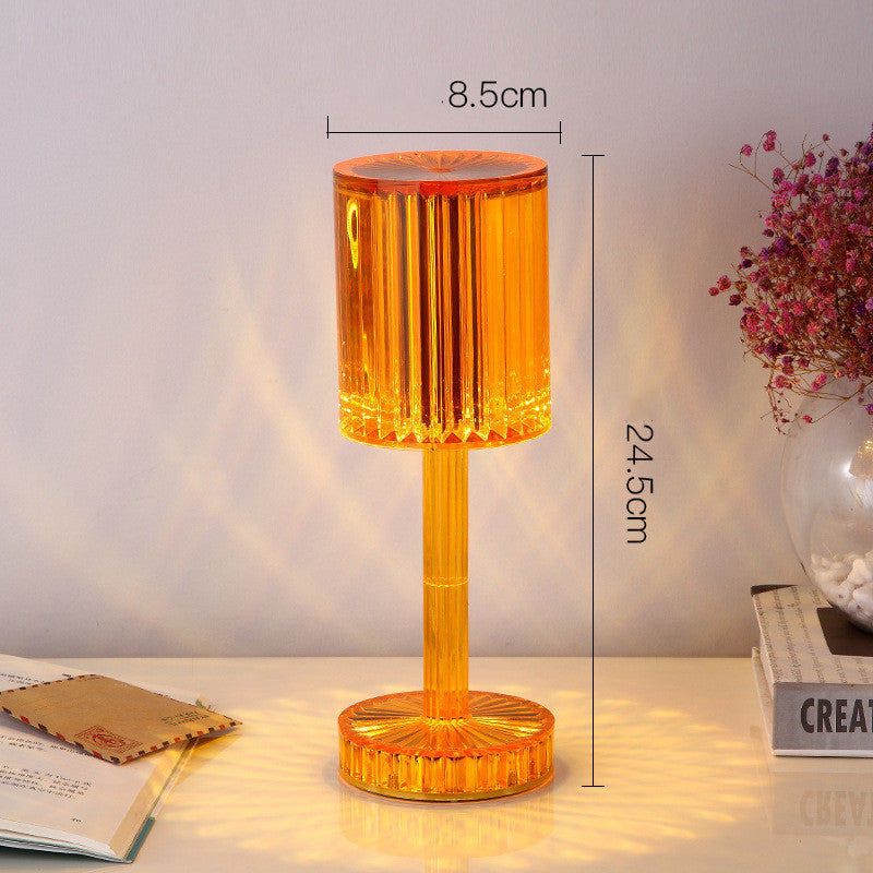 Crystal Dimming Amber Illusion Light