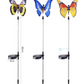 Solar Butterfly 7 Color Cycle LED