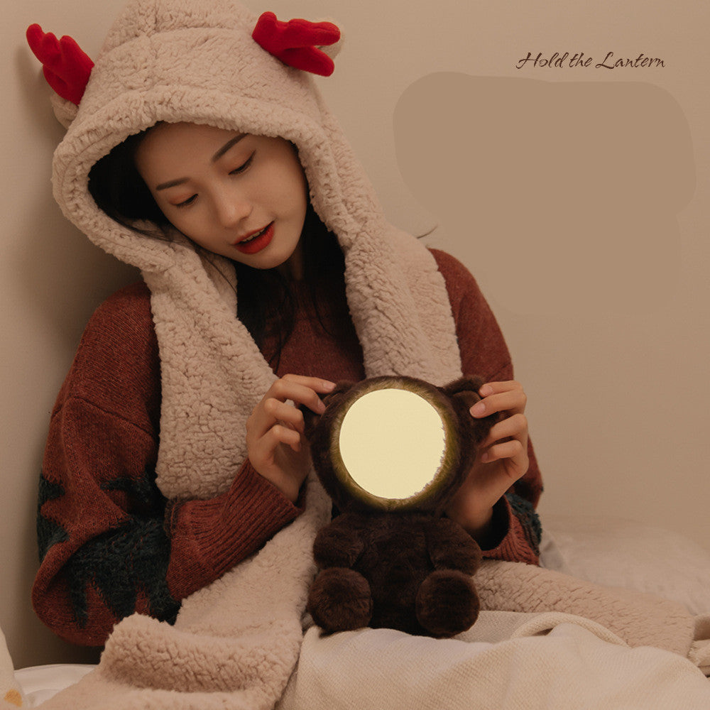 Plush Bear Teddy Light with Bluetooth Audio