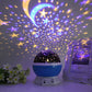 Rotating Starry Night LED Projector Light USB