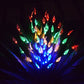 Solar Colorful Leaf Lawn LED Lights