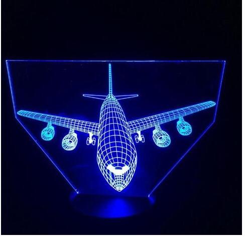 Air Plane 3D Illusion Light