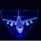 Air Plane 3D Illusion Light