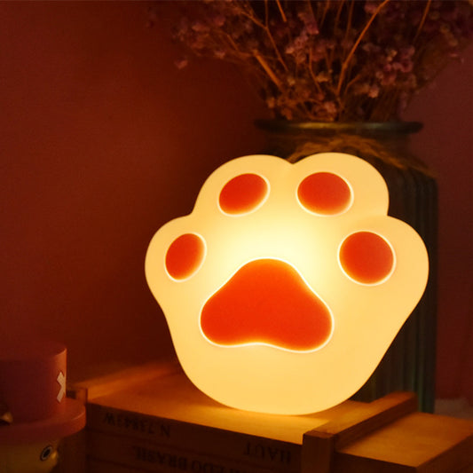 Cute Cat Paw Silicone Light