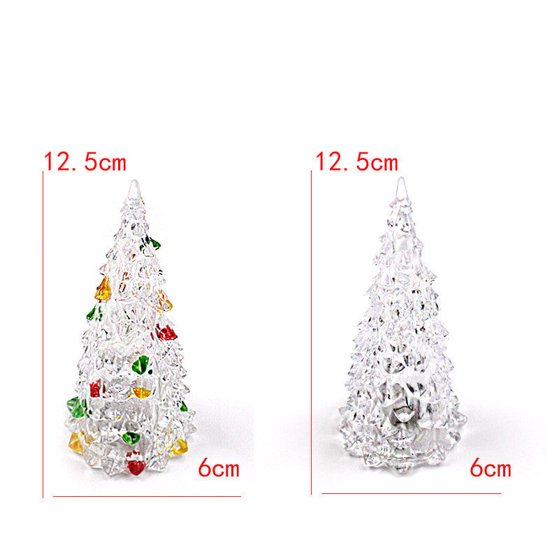 Crystal Effect Tone Changing LED Tree Light