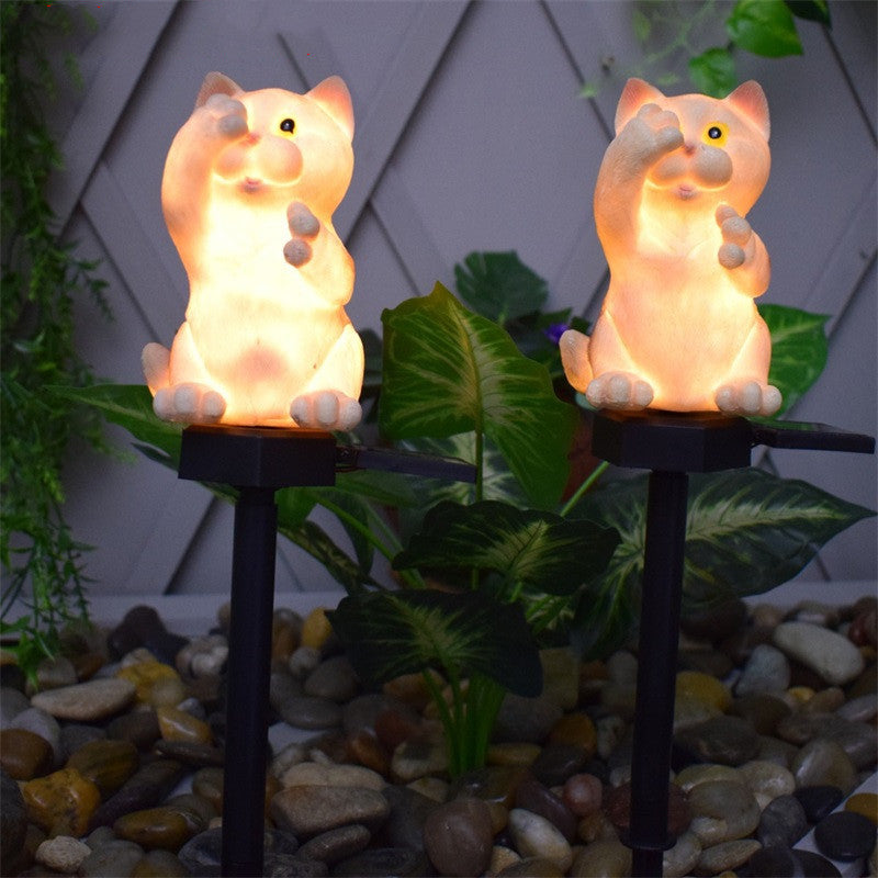 Cat Solar Lawn Light