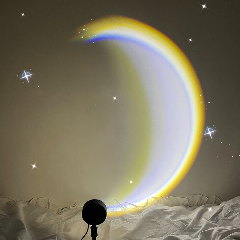 Crescent Moon LED Projection Light