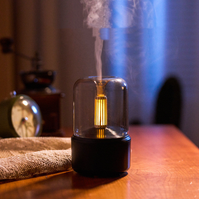 Candle in a Jar Aroma Diffuser USB Air Humidifier