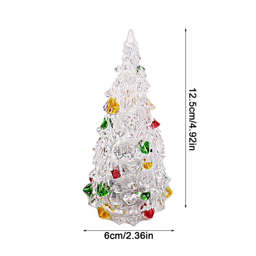 Crystal Effect Tone Changing LED Tree Light