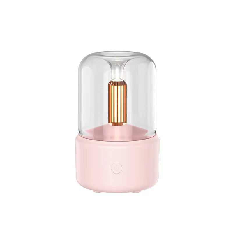 Candle in a Jar Aroma Diffuser USB Air Humidifier