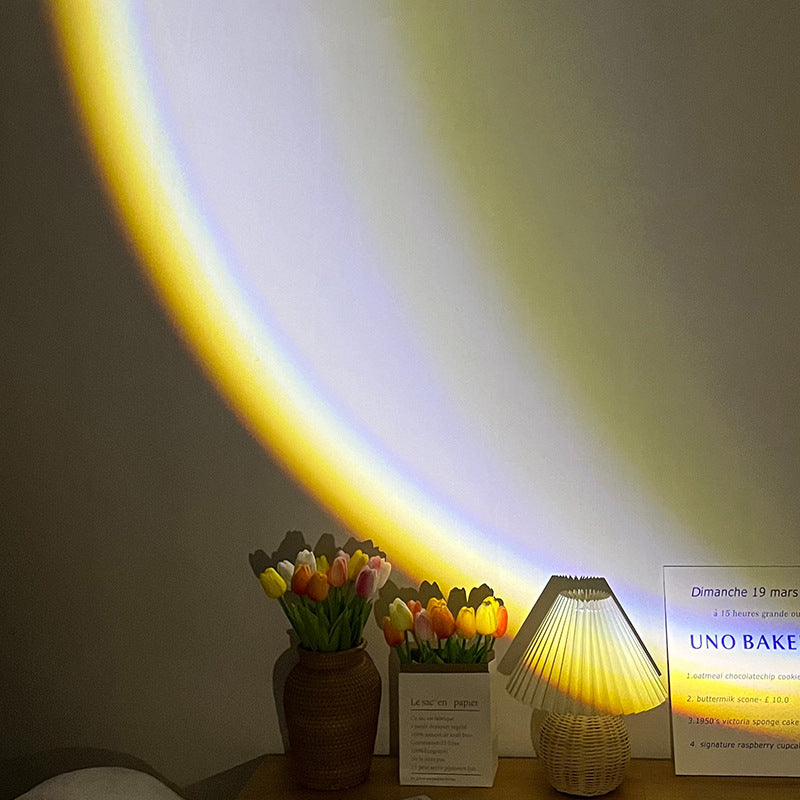 Crescent Moon LED Projection Light