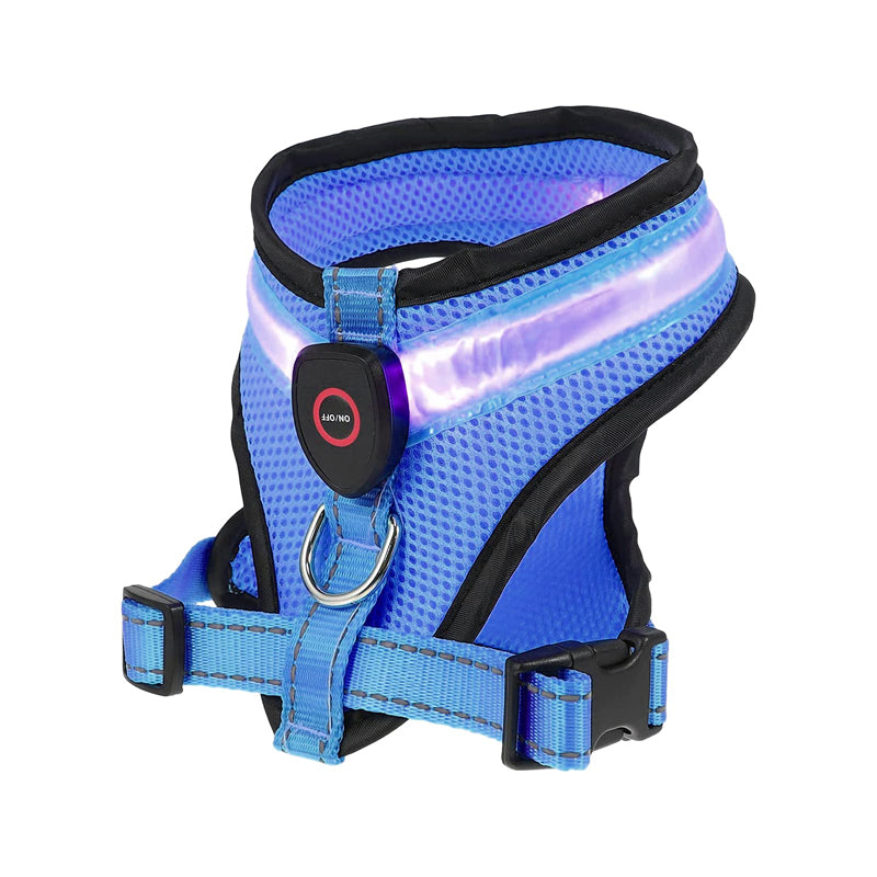 LED Rechargeable Pet Dog Harness