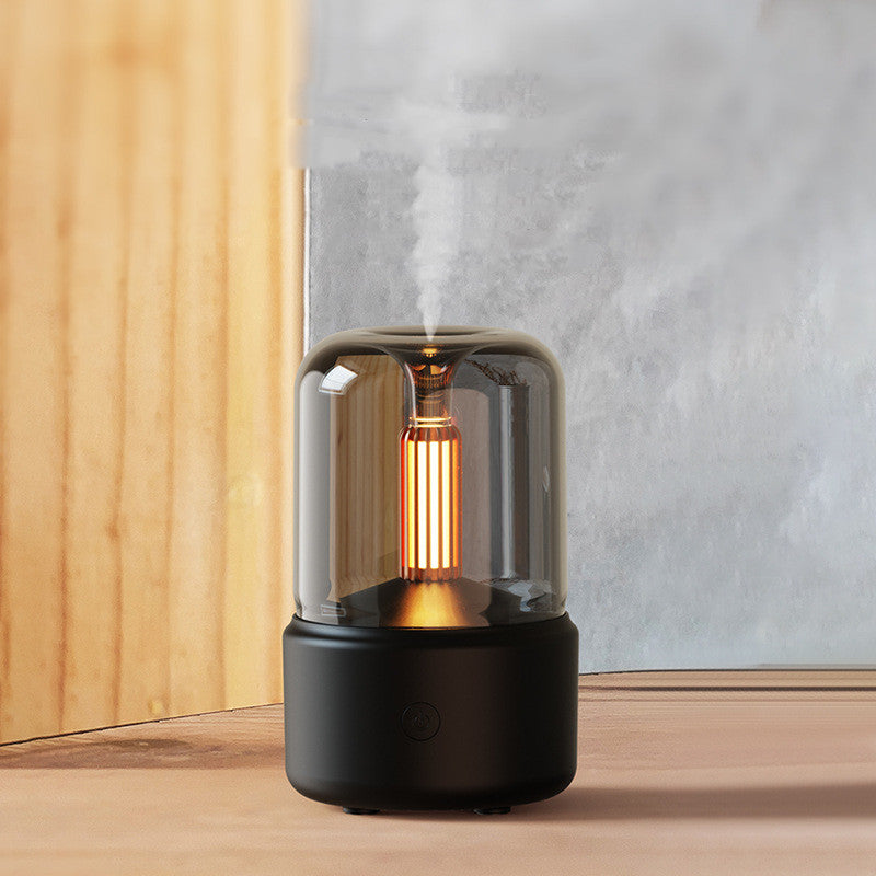 Candle in a Jar Aroma Diffuser USB Air Humidifier